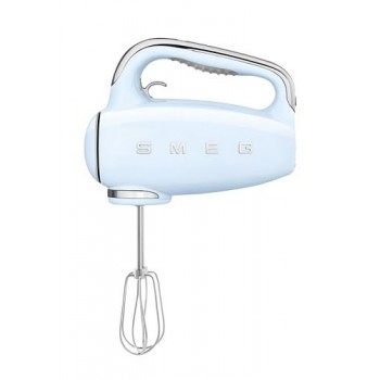 Hand Mixer Smeg HMF01PBEU retro style, blue