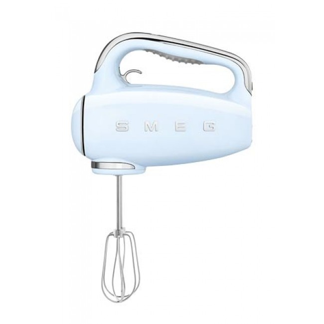 Hand Mixer Smeg HMF01PBEU retro style, blue