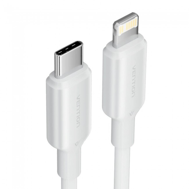 USB-C to Lightning Cable 3A 480Mbps 1m WHITE