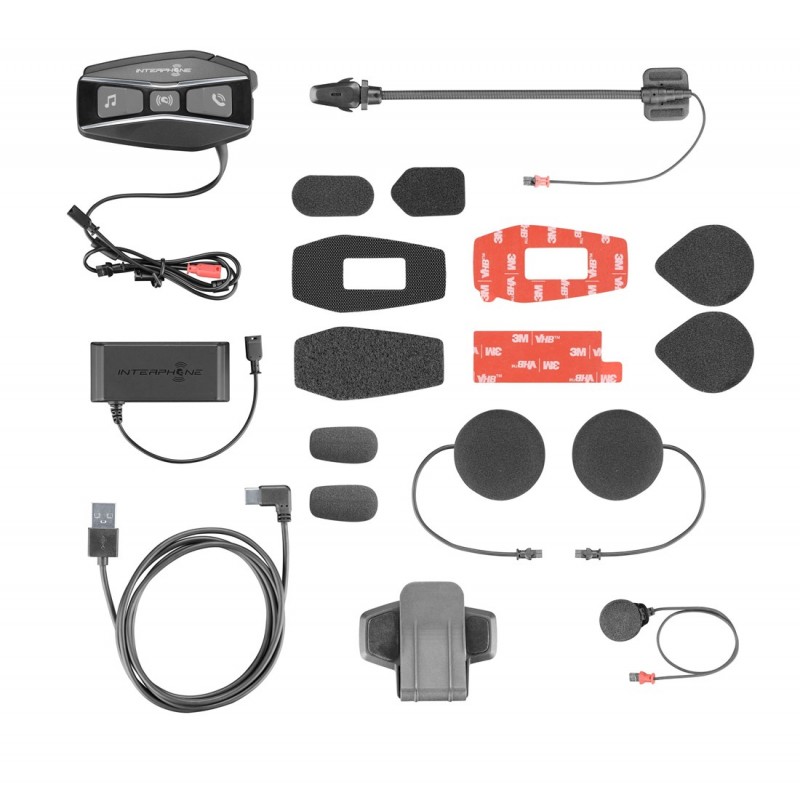 Interphone U-COM 16 Motorbike intercom 1600 m Black Interphone U-COM 16 Motorbike intercom 1600 m Black