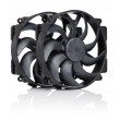NF-A14x25r G2 PWM Sx2-PP chromax.black - dual fan set, black NF-A14x25r G2 PWM Sx2-PP chromax.black - dual fan set, black