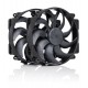 NF-A14x25r G2 PWM Sx2-PP chromax.black - dual fan set, black