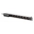 Digitus Aluminum socket strip, 7-way with circuit breaker