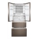 Haier FD 83 Serie 7 HB18FGSAAA Fridge-freezer, double-opening 539 l E Silver, Titanium