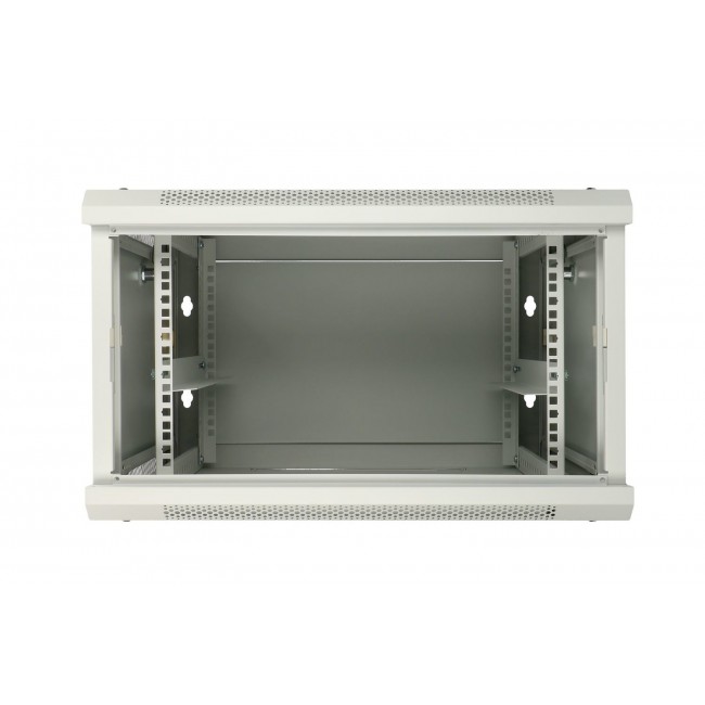 Extralink Rackmount cabinet 6U 600x600 ASP Gray wall mounted, metal door