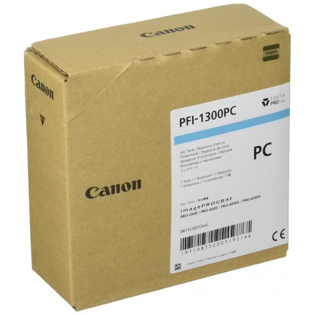 Canon PFI-1300PC ink cartridge Original Photo cyan