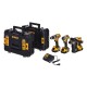 POWER TOOL COMBO KIT DEWALT DCK368P3T-QW (DCH273+DCD796+DCF887) POWER TOOL COMBO KIT DEWALT DCK368P3T-QW (DCH273+DCD796+DCF887)
