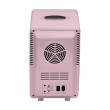 ELLE Home ESDAFX08PUEU 8L Mini Fridge with LED Makeup Mirror Purple ELLE Home ESDAFX08PUEU 8L Mini Fridge with LED Makeup Mirror Purple