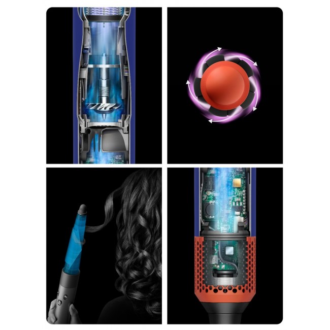 Dyson Airwrap i.d. Multistyler Warm Black, Orange, Teal 1300 W 2.675 m