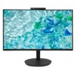 Acer Vero CB242YD6bmiprcx, 23.8'' FHD (1920x1080) IPS, ZeroFrame, 120Hz, 1ms(VRB), 250nits, VGA, HDMI, DP, Speakers, Audio In/Out, Adj.WebCam 5M/Mic array, AdaptiveSync, Energy Efficiency Class B, TCO Black, 3Y
