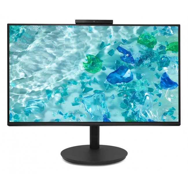 Acer Vero CB242YD6bmiprcx, 23.8'' FHD (1920x1080) IPS, ZeroFrame, 120Hz, 1ms(VRB), 250nits, VGA, HDMI, DP, Speakers, Audio In/Out, Adj.WebCam 5M/Mic array, AdaptiveSync, Energy Efficiency Class B, TCO Black, 3Y