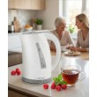 Esperanza EKK022 electric kettle 1.7 L 2200 W Grey, White