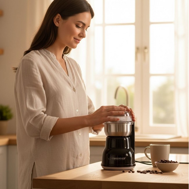 Esperanza EKC002K coffee grinder 160 W Black