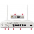 DrayTek Vigor 2866L wireless router Gigabit Ethernet Dual-band (2.4 GHz / 5 GHz) 4G White