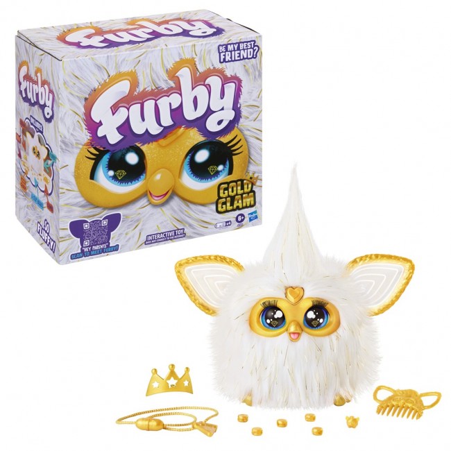 Furby Gold Glam Interactive Toy