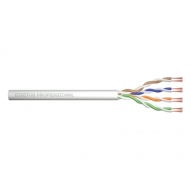 Digitus CAT 5e U/UTP Twisted-Pair Raw Patch Cable, 305 m Digitus CAT 5e U/UTP Twisted-Pair Raw Patch Cable, 305 m