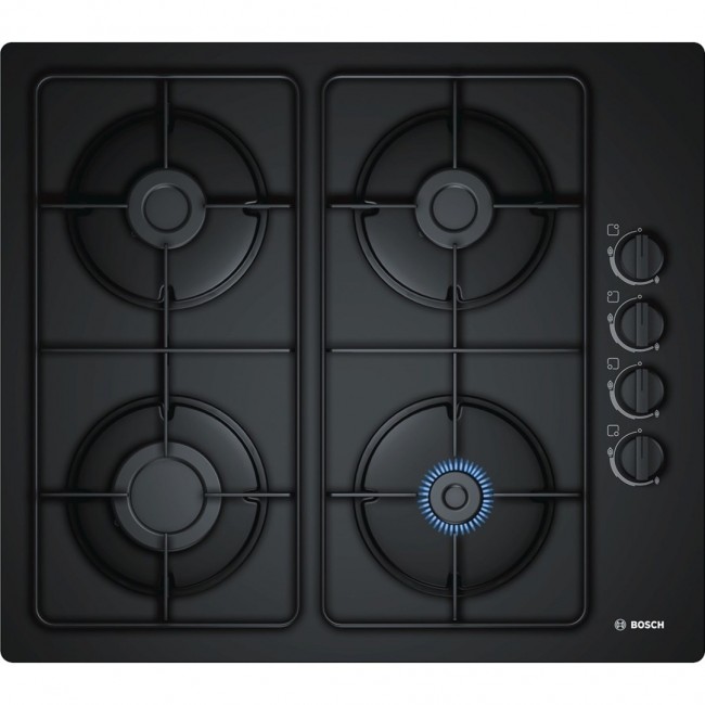 Bosch Serie 2 POP6B6B80 hob Black Built-in Gas 4 zone(s)