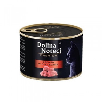 Dolina Noteci Premium rich in veal - wet cat food - 185g