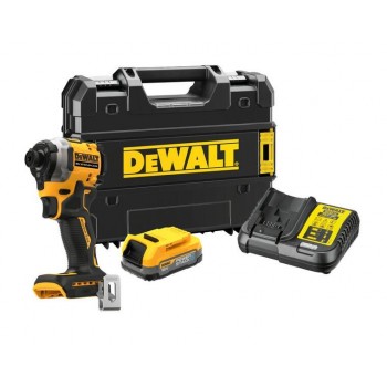 DEWALT.ZAKRĘTARKA UDAR.18V DCF850E1T 208Nm 1x1,7Ah POWERSTACK TSTAK