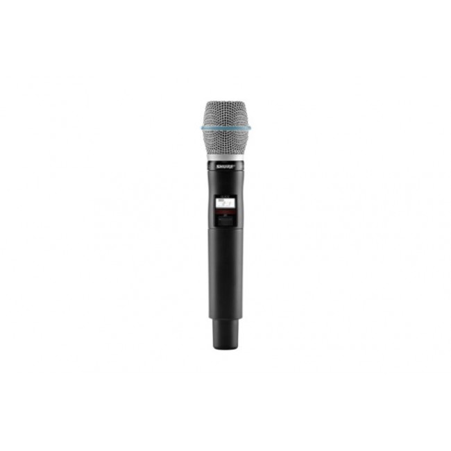 Shure QLXD2/B87A-K51 wireless microphone transmitter Handheld transmitter Shure QLXD2/B87A-K51 wireless microphone transmitter Handheld transmitter