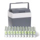 Adler AD 8078 cool box 28 L Electric Grey, White Adler AD 8078 cool box 28 L Electric Grey, White
