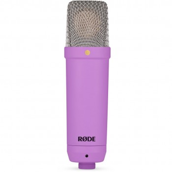 R DE NT1 Sigature Purple Studio microphone