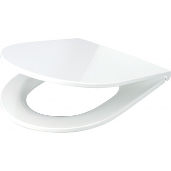 Slim toilet seat soft-close