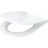 Slim toilet seat soft-close