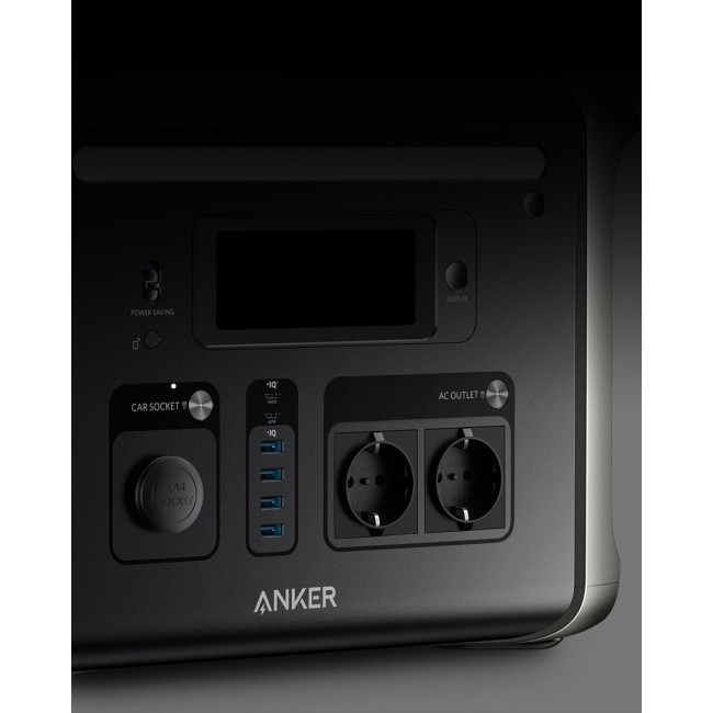 Anker Portable Power Station 1536Wh, 1800W | SOLIX F1500