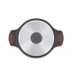Resto Kitchenware Capella 2.6 L Round Black, Wood