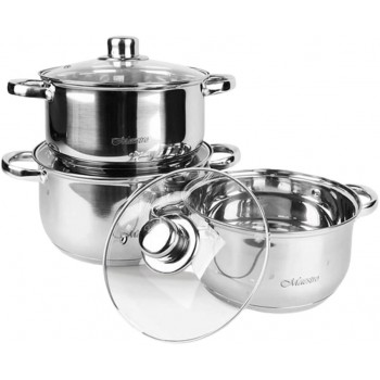 MAESTRO MR-2020-6M Cookware set 6 pieces