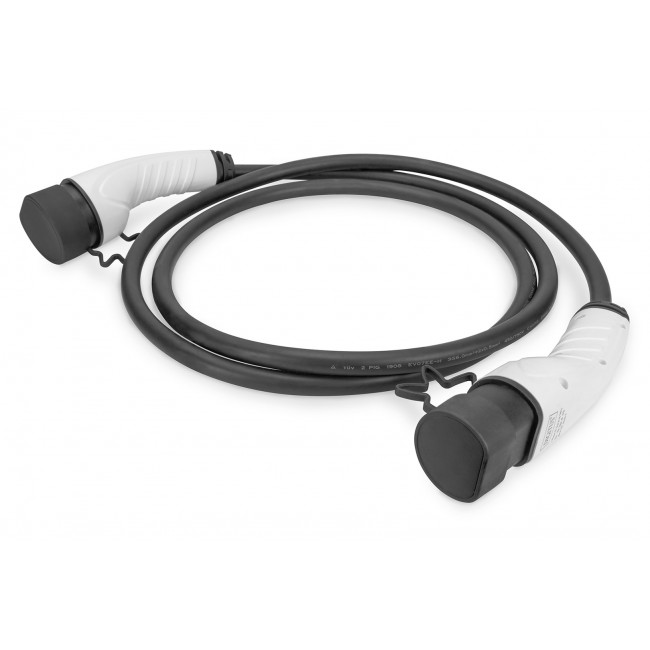 Digitus EV charging cable, 5 m, type 2 to type 2 Digitus EV charging cable, 5 m, type 2 to type 2