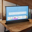 Maclean Portable Projection Screen Compact 40 Maclean Portable Projection Screen Compact 40