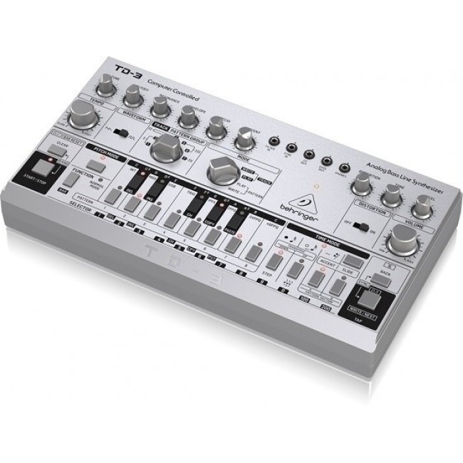 Behringer TD-3-SR Syntezator linii basowej srebrny