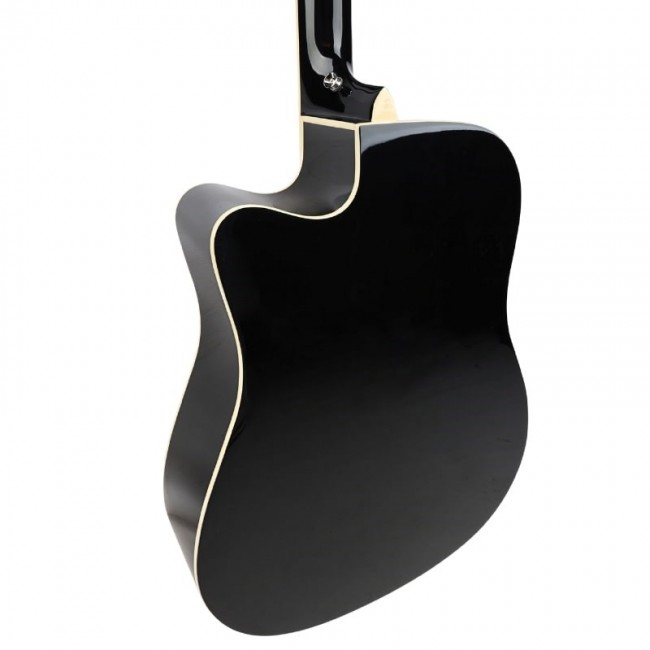 V-TONE VEAG1 CE BK - 4/4 electro-acoustic guitar, black