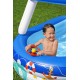 Inflatable pool+canopy 213x155x132 B54370