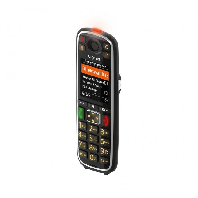 Gigaset E720HX Analog/DECT telephone Caller ID Black