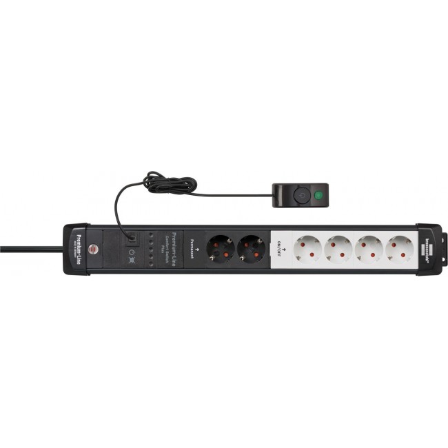 Brennenstuhl 1951560103 power extension 3 m 6 AC outlet(s) Indoor Black, Light grey Brennenstuhl 1951560103 power extension 3 m 6 AC outlet(s) Indoor Black, Light grey