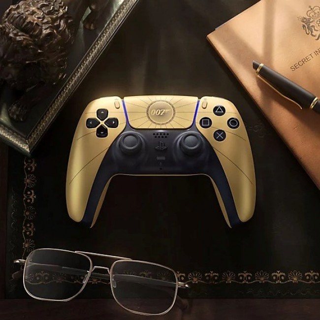 Sony PlayStation 5 DualSense Wireless Controller Limited Edition 007 First Light Gold Sony PlayStation 5 DualSense Wireless Controller Limited Edition 007 First Light Gold