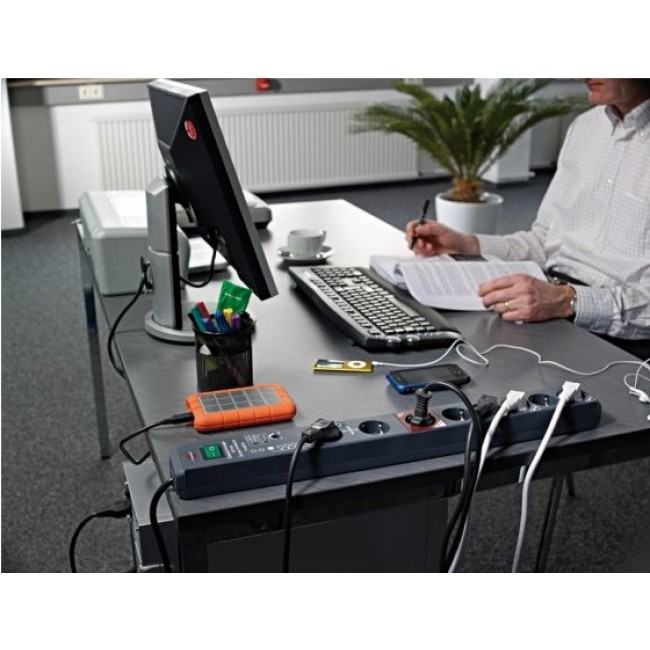 Brennenstuhl 1159490966 power extension 3 m 6 AC outlet(s) Indoor Anthracite Brennenstuhl 1159490966 power extension 3 m 6 AC outlet(s) Indoor Anthracite