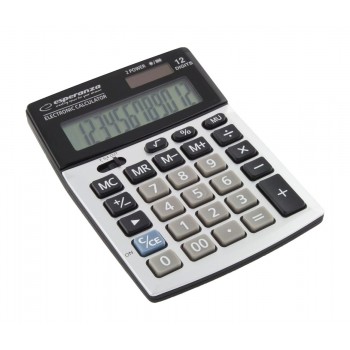 Esperanza ECL102 calculator Black, Silver