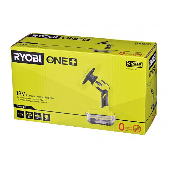 RYOBI 18V R18CPS-0 Rotary Brush, Yellow-Black