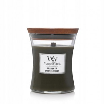 Scented Candle, Medium WOODWICK Fraser FIR 275 g, 1 piece