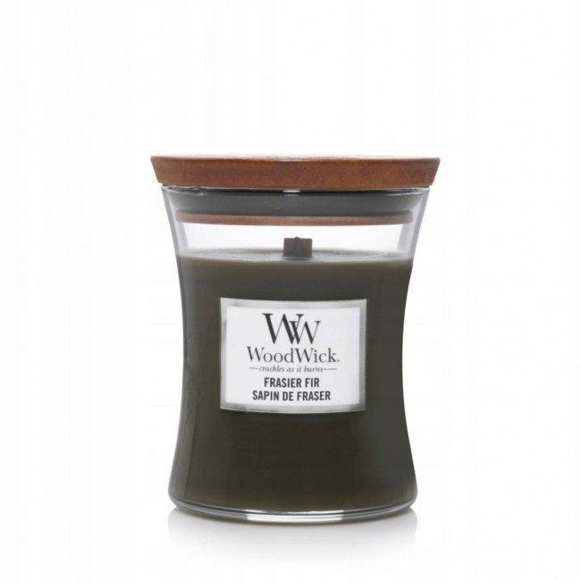 Scented Candle, Medium WOODWICK Fraser FIR 275 g, 1 piece