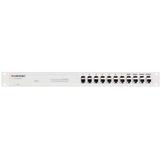 Rackmount.IT Rack Mount Kit for FortiGate 60E / 61E shielded / industrialized
