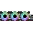 Aerocool Mirage 12 ARGB Pro Computer case Cooling set 12 cm Black
