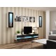 Cama TV stand VIGO NEW 30/140/40 white/black gloss