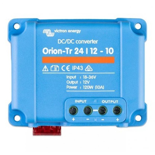 Victron Energy Orion-Tr 24/12-10A 120 W DC/DC converter (ORI241210200R) Victron Energy Orion-Tr 24/12-10A 120 W DC/DC converter (ORI241210200R)