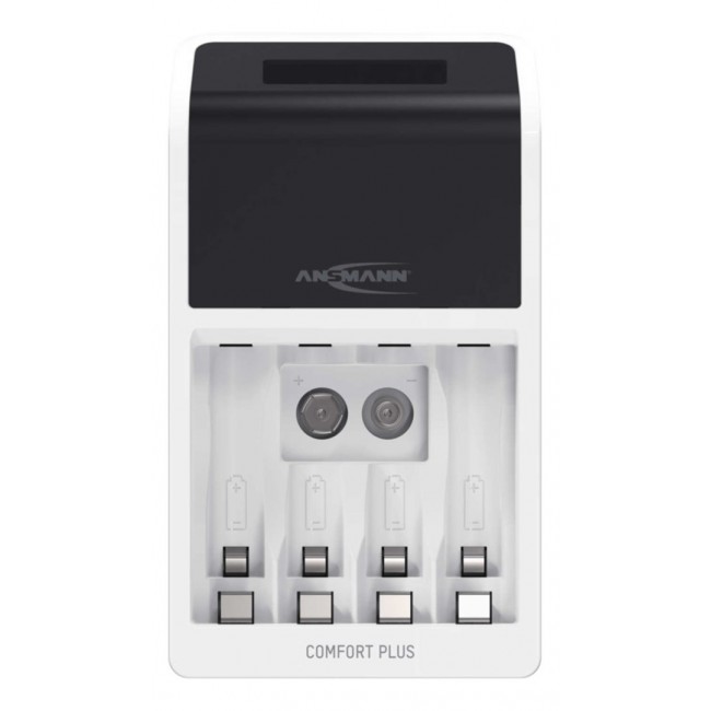 Ansmann Comfort Plus battery charger Universal AC Ansmann Comfort Plus battery charger Universal AC