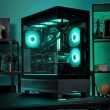 Actina 5901443417071 PC AMD Ryzen 7 7800X3D 32 GB DDR5-SDRAM 1 TB SSD AMD Radeon RX 9070 XT Midi Tower Black